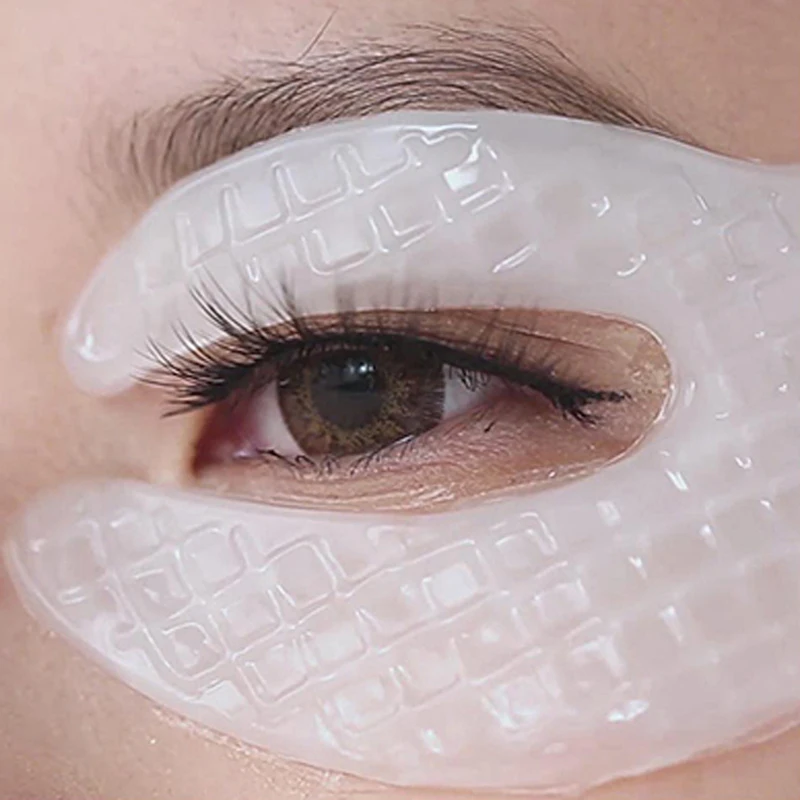 Custom Box Under Eye Gel Mask Private Label Butterfly Shaped Collagen Eye Pads Gold Anti Wrinkle Eye Mask