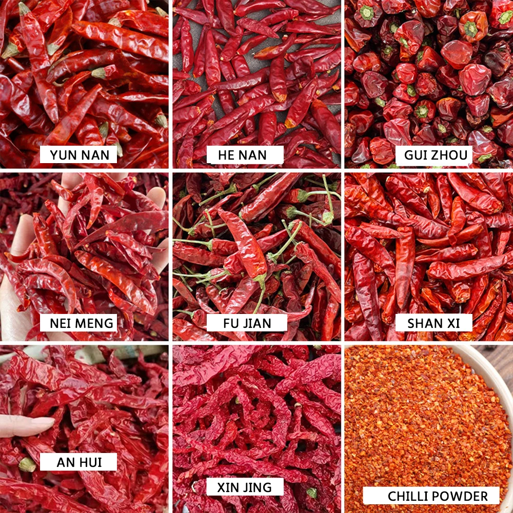 Оптовая продажа, перец, сушеный красный чили, специи, Чили, сушеный красный перец чили