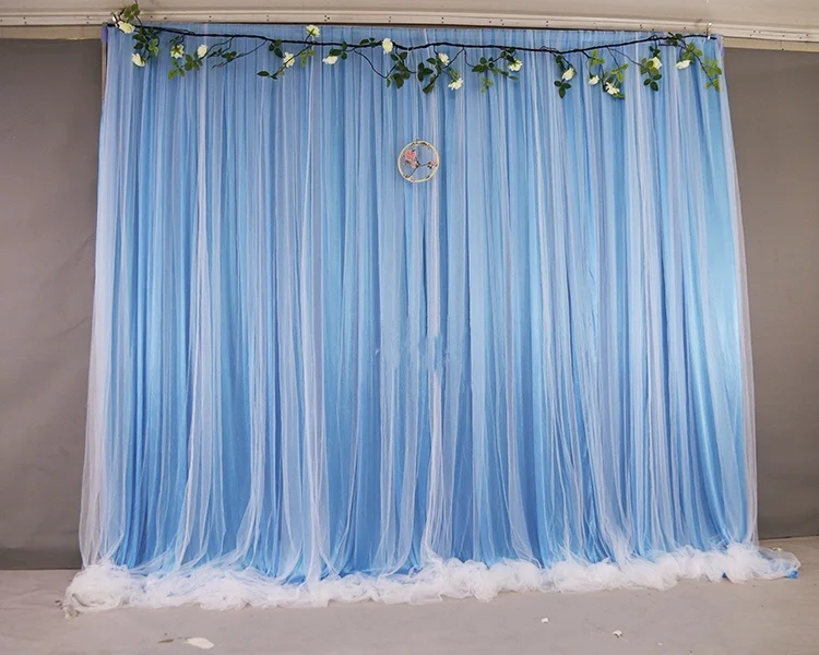 Elegant Wedding Backdrop Curtain Drape Wedding Supplies Curtain Drapes Background For Party Event