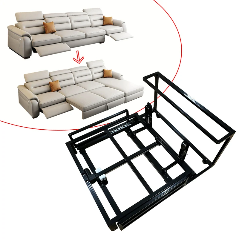 Wejoy functional electric folding sofa rack sofa bed mechanism metal furniture frame