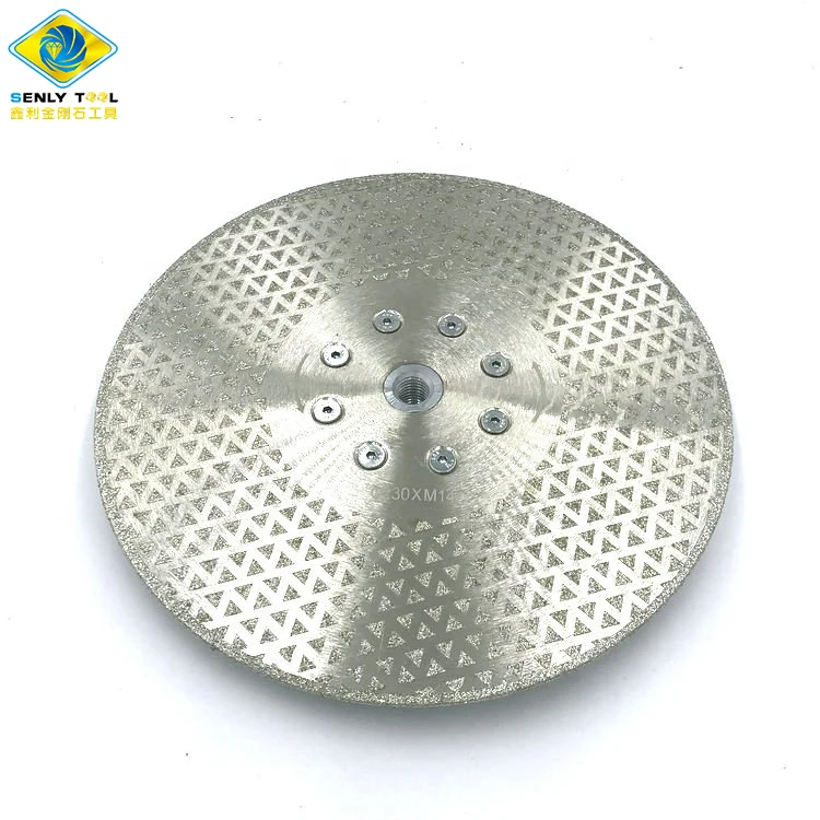 105 -230 mm electroplated diamond saw blade for marble granite ceramic