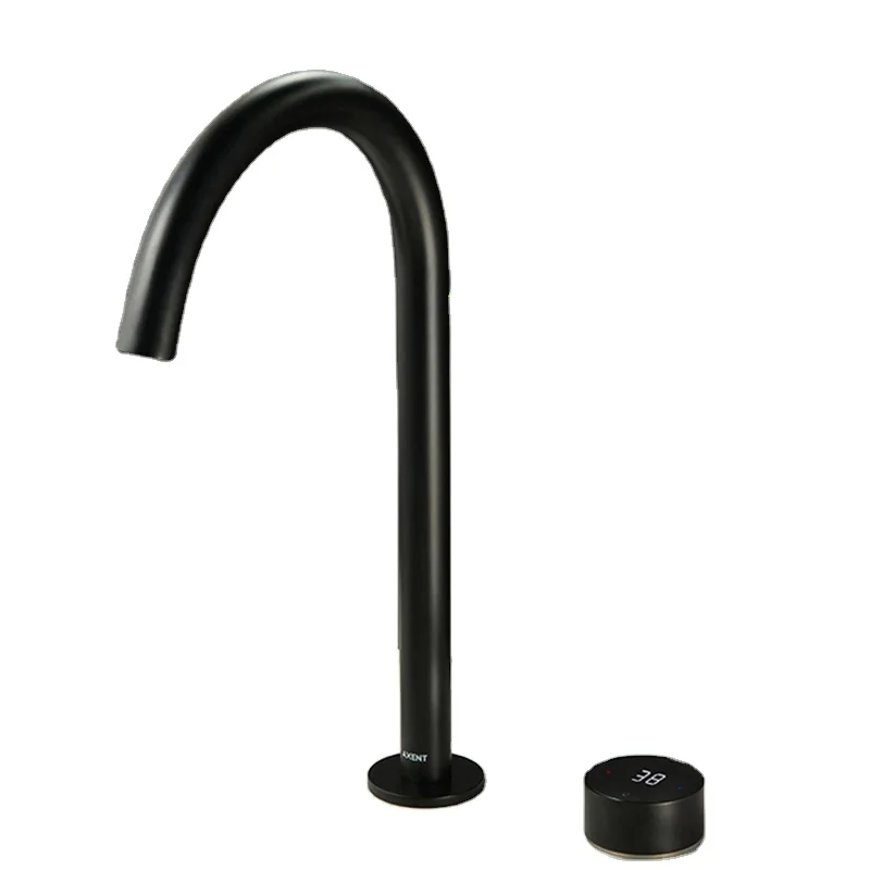 AXENT high quality unique design matte black sensor faucet use for bathroom