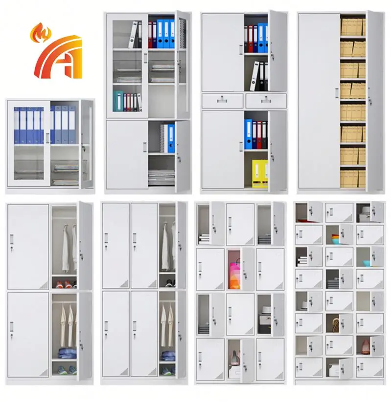 
Customized size and color fireproof waterproof Cabinet office furniture stainless steel file cabinet 