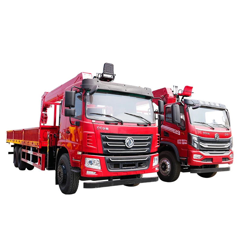 Automobile crane factory construction and agricultural crane multi arm telescopic arm small truck crane