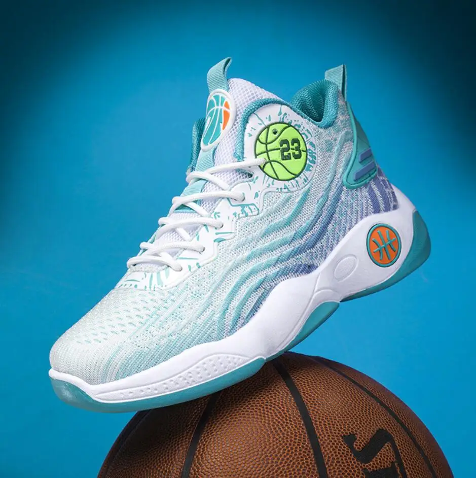 New high-top Curry breathable Boots non-slip shock-absorbing basketball shoes