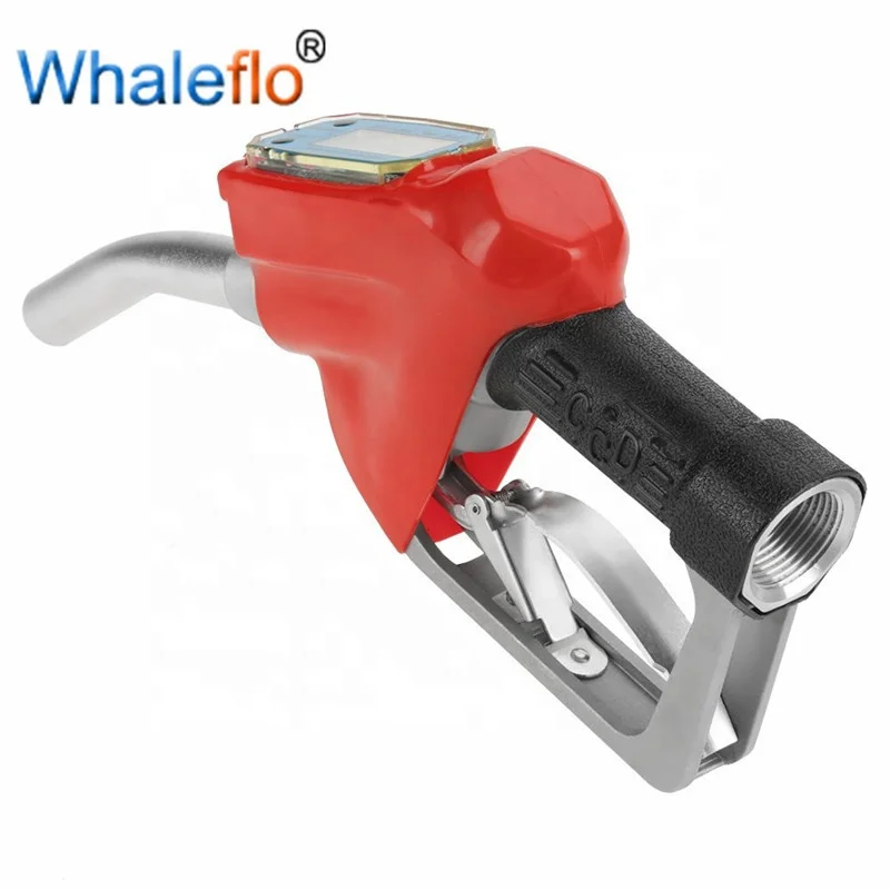  Whaleflo цифровой дозатор топливного масла дизельный керосиновый сопло пистолет с расходомером 1 дюйм Прямая поставка