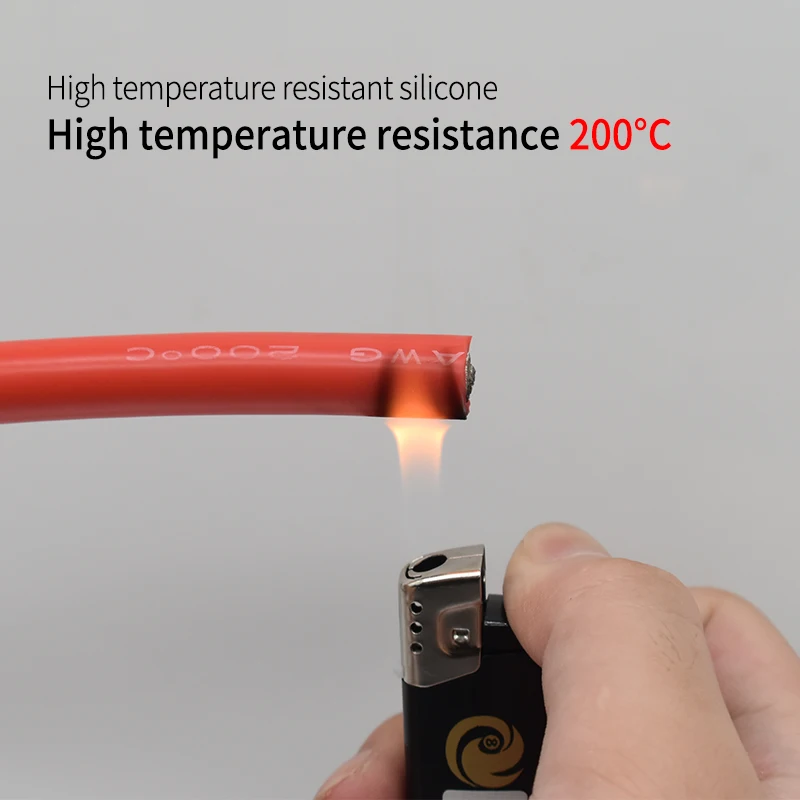 extra soft lithium battery silicone cable wire resistant high and low temperature 0 1 2 3 4 AWG 35 50 70 95 mm2