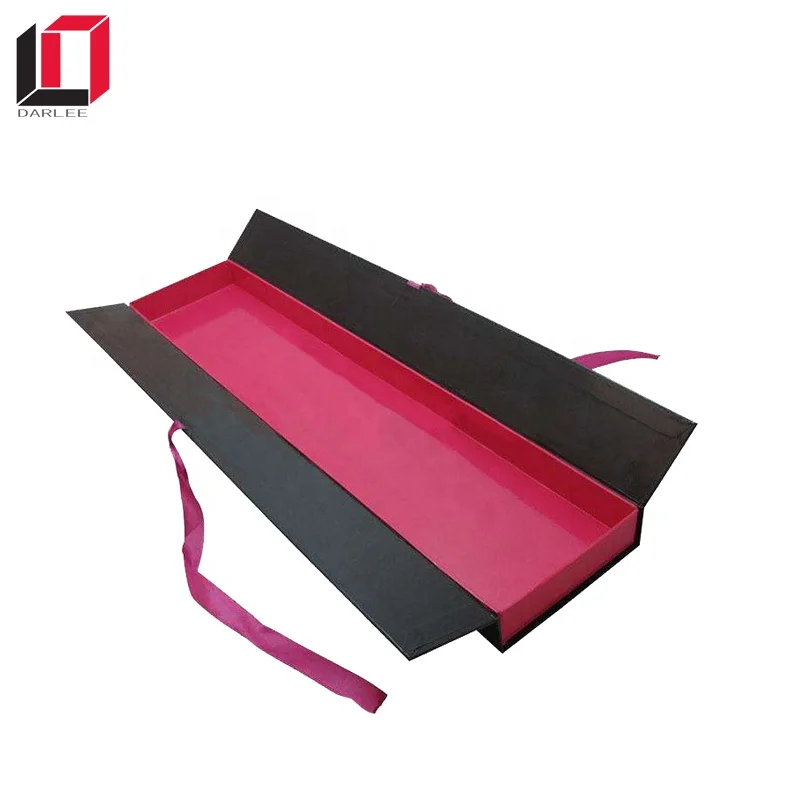 Hot Sale Custom High End Luxurious Hair Extension Eyelash Makeup Set Ribbon Gift Packaging Box