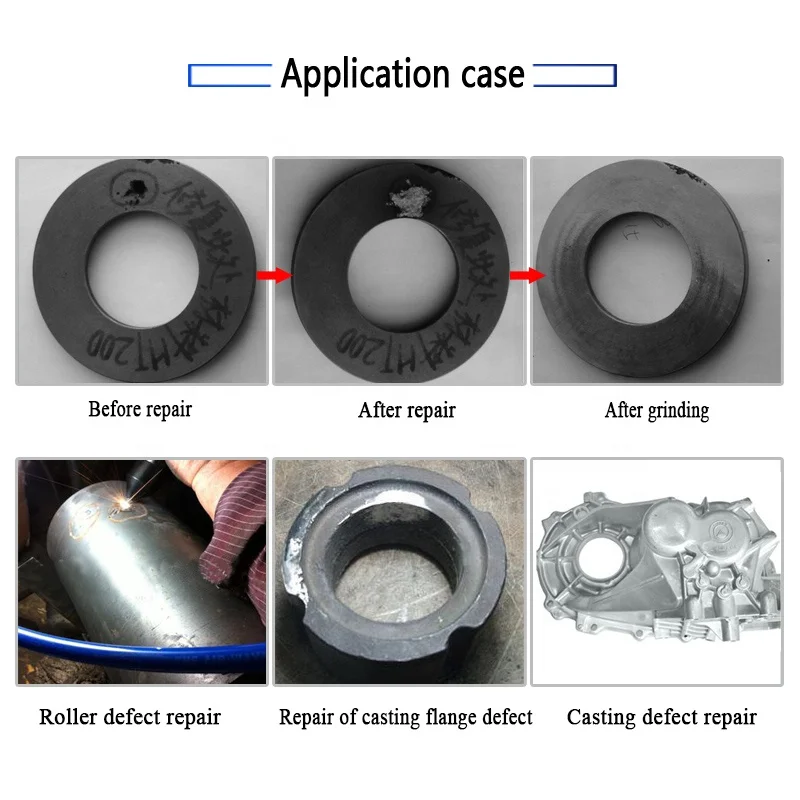 Electric s deposition arc welding machine SZ-08 with electrode