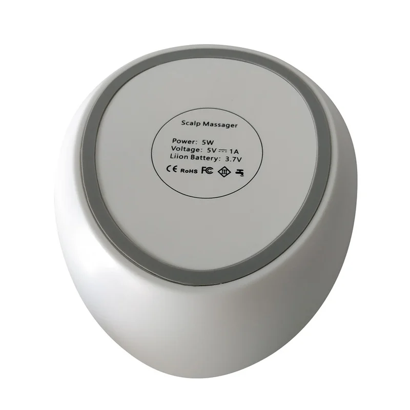 
Factory Portable Kneading Scalp Massager Silicone Spider Heating Head Massager 