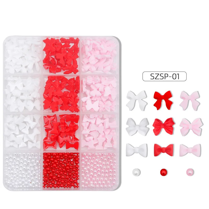 3D Flower Acrylic Nail Charm for Nail Art and DIY Nail Decoration