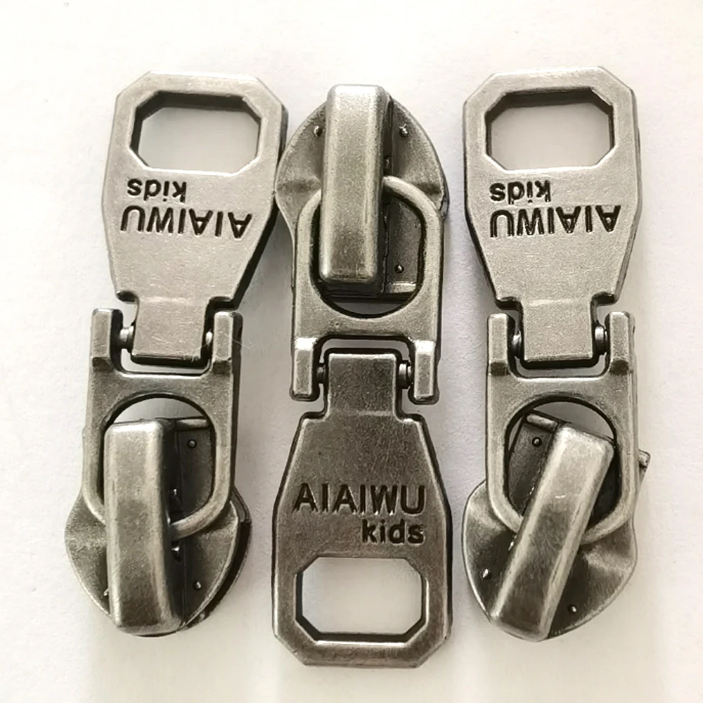 Metal repair kits zipper pull Metal zipper slider zipper head Garment bag and suitcase accessories clothes