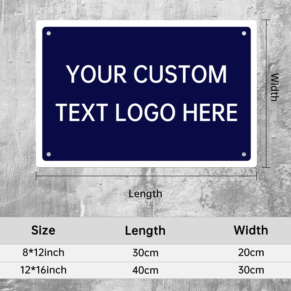 Hanging Aluminum Metal Plastic Panel Printed UV-stable Customized Advertising Sign Dibond for Fence