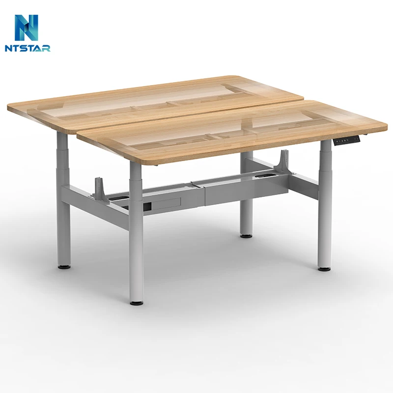 4DF3A современные четырехмоторные 3-ступенчатые штативные столы для сидячих столов