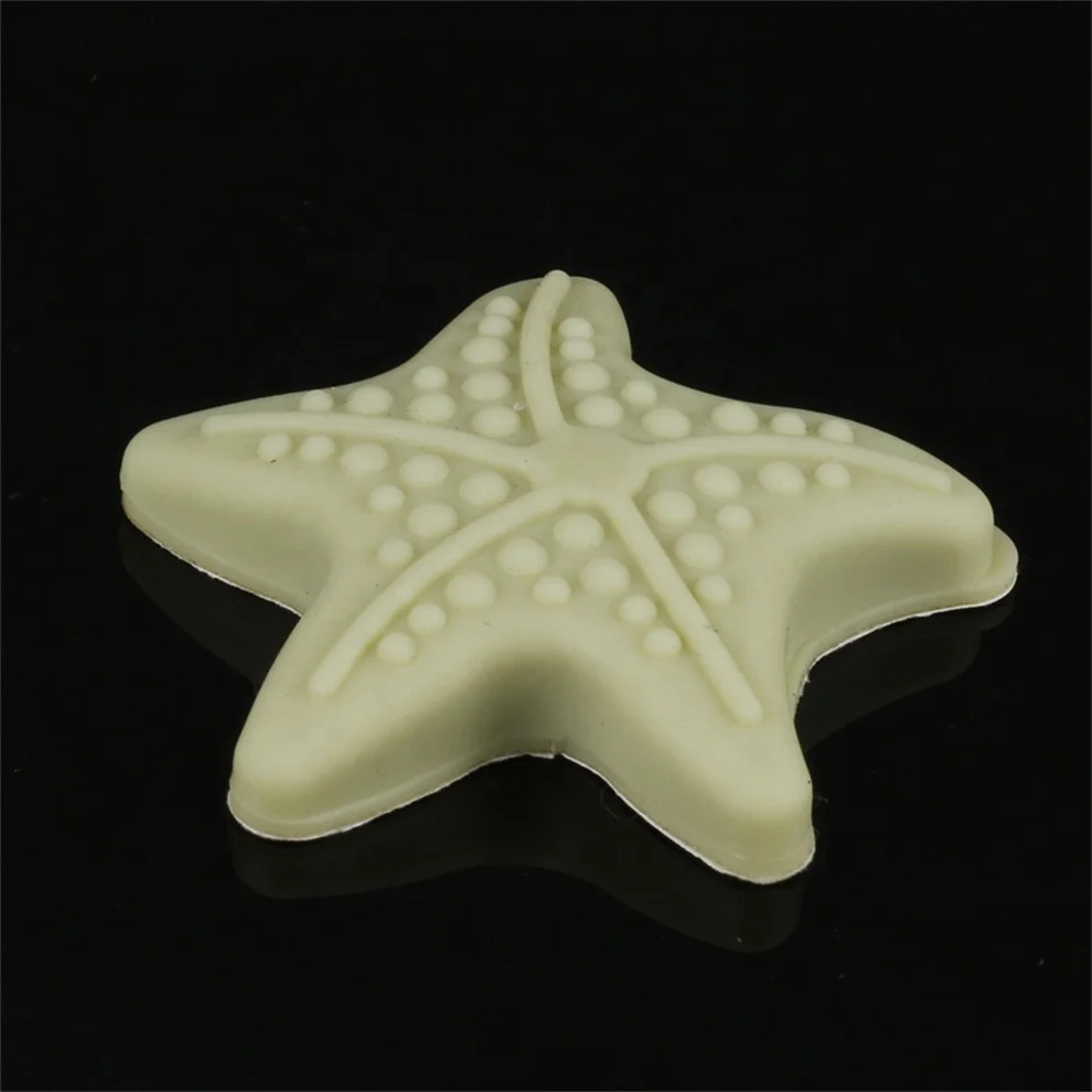 Different Color Star Shape Soft Rubber Door Handle Bumper Refrigerator Self Adhesive Door Wall Protector