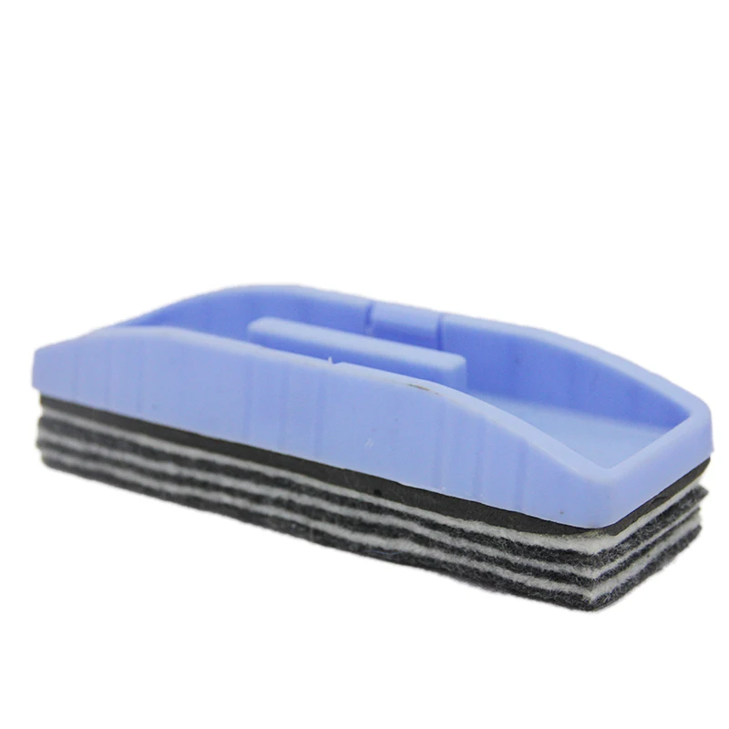 Low price magnetic white board eraser with pad