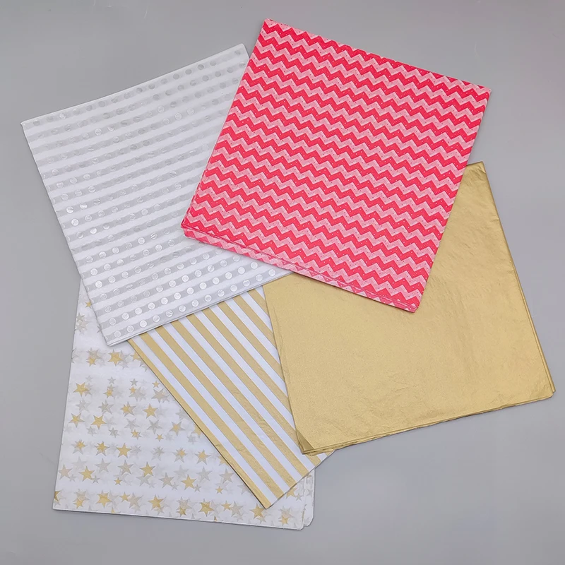 Professional Suppliers Branded Printed Christmas Tissue Wrapping Paper Tissue Paper For Gift Packing