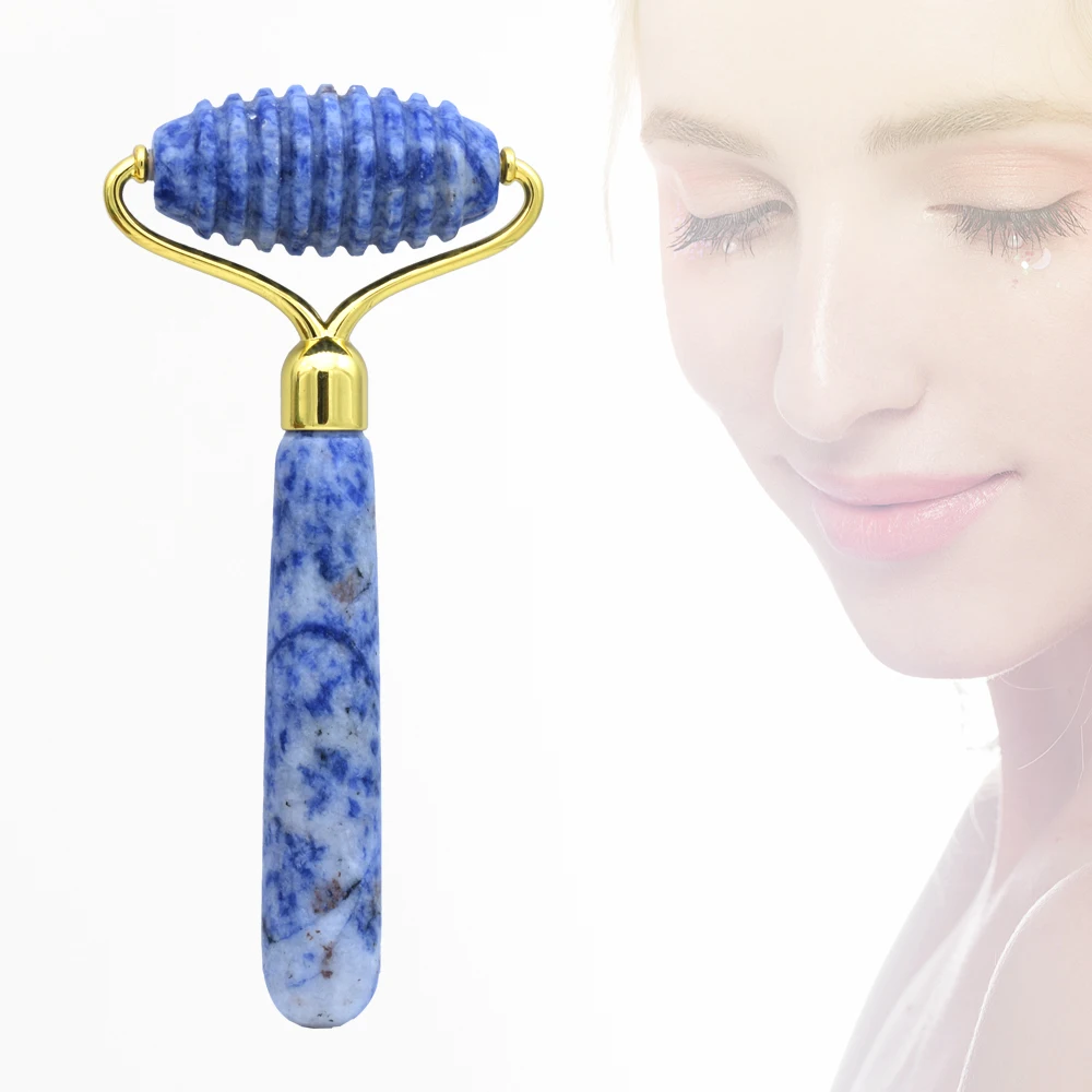 Massager For Face Jade Roller Facial Skin Care Tools Natural Gouache Scraper Body  Beauty Slimming Massagers Roller