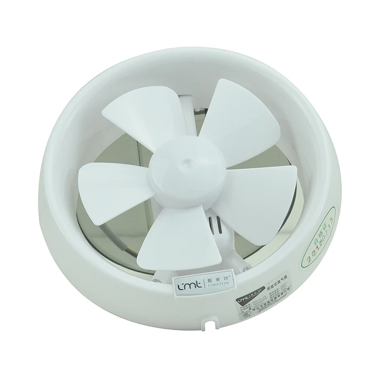 Round Type Fan 6 Inch Low Noise Ventilation Fan Small Exhaust Fan In Toilet Bath Room