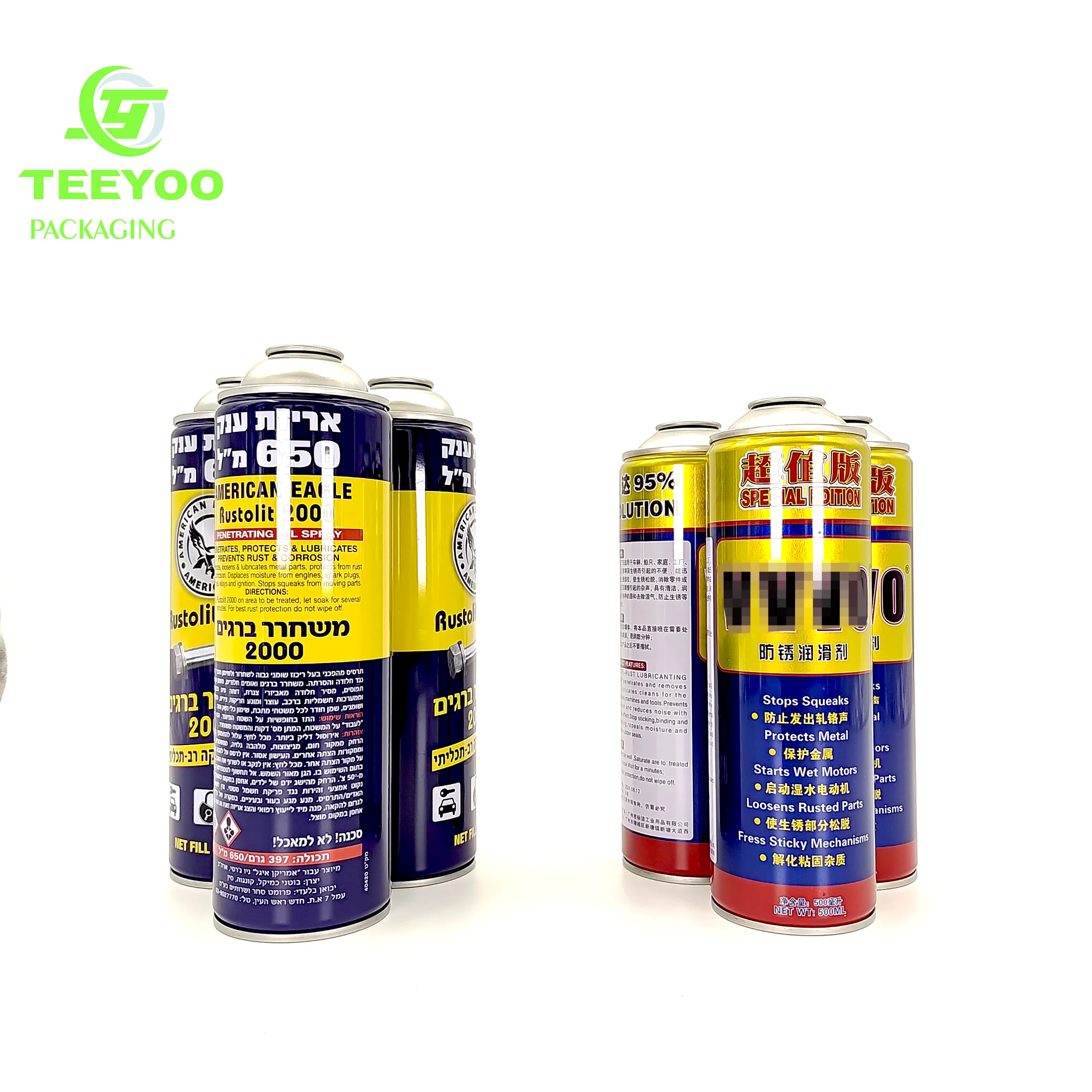 Manufacture Metal Tin Aerosol Can Empty Aerosol Spray Can