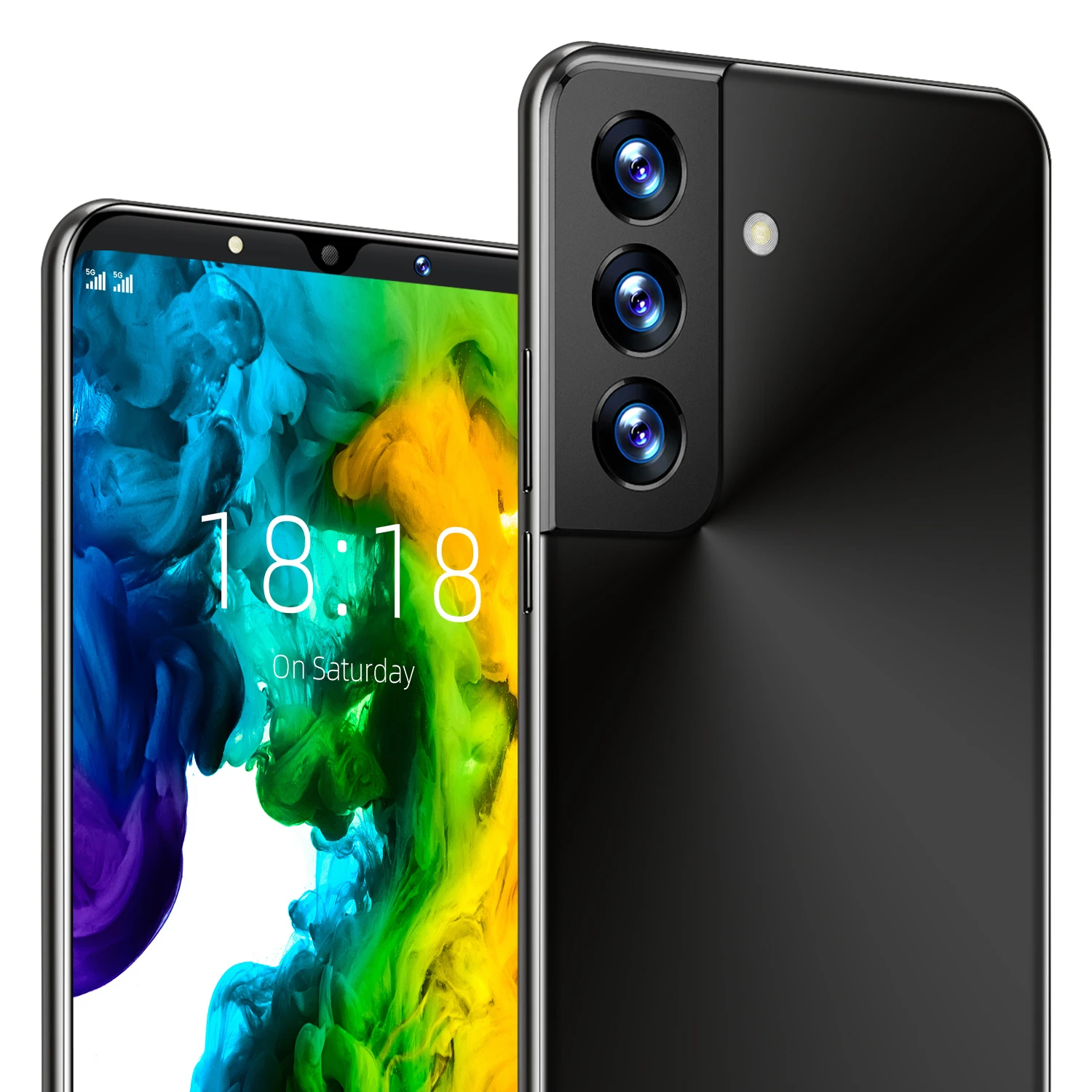 Оригинальный S21 ультра глобальная версия 6-дюймовый смартфон 16GB + 512 Dual SIM игровой мобильных телефонов разблокированные Android 12 мобильного телефона