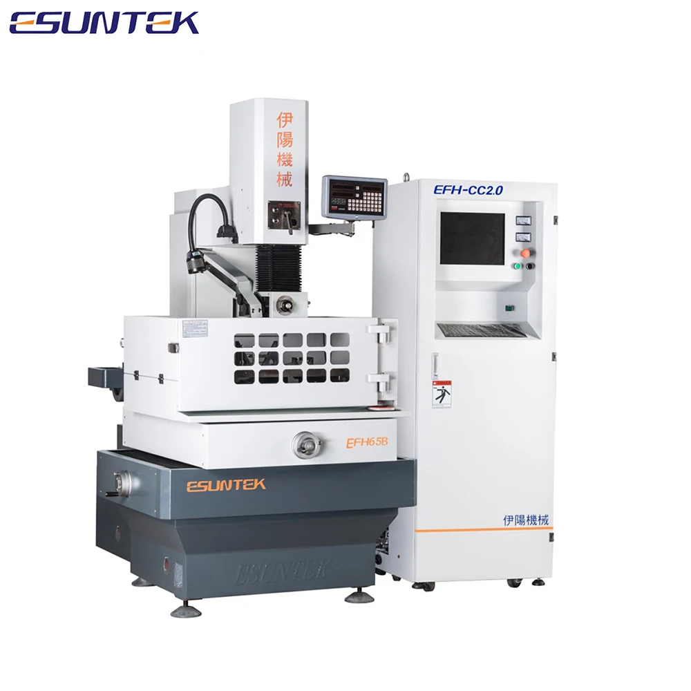 Esuntek CNC Wire Cut EDM Machine with 0.18mm Molybdenum wire instead of  0.25-0.6mm Brass wire