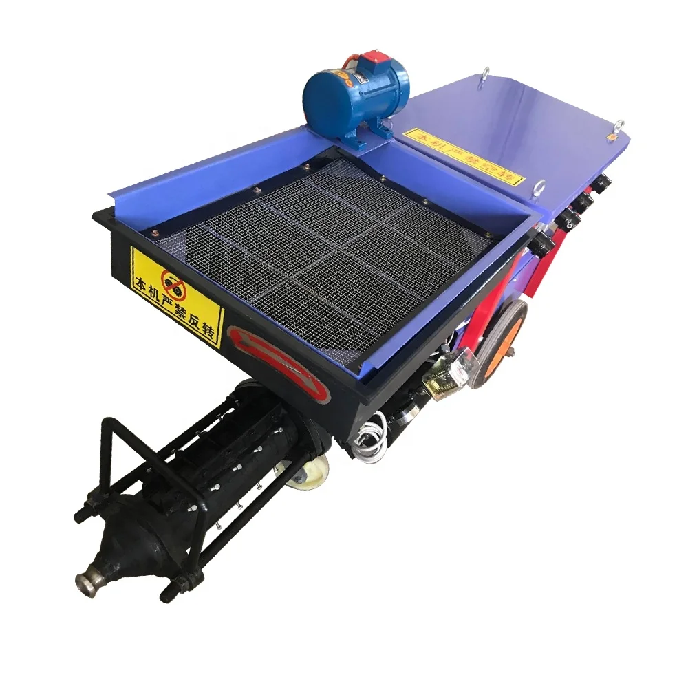 
Cement Mortar Plaster grouting Mix Pump Machine with electric engine 