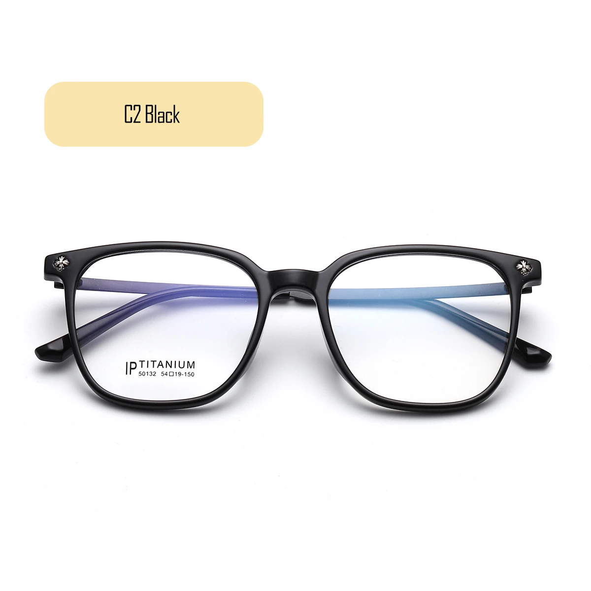 Eyeglasses Frames fengchao Manufacturer Vintage TR90 Titanium Eyeglass Frame Unisex Rectangle Blue Light Filtering Reading Frame