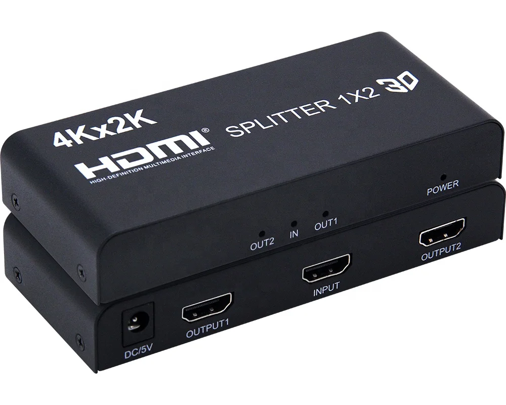 1inputs + 2outputs video switcher mixer with audio output