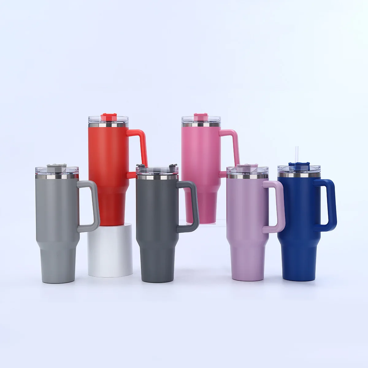 Hot selling high quality vacuum cup double wall stainless steel insulated coffee travel mug personalised tumbler and straw