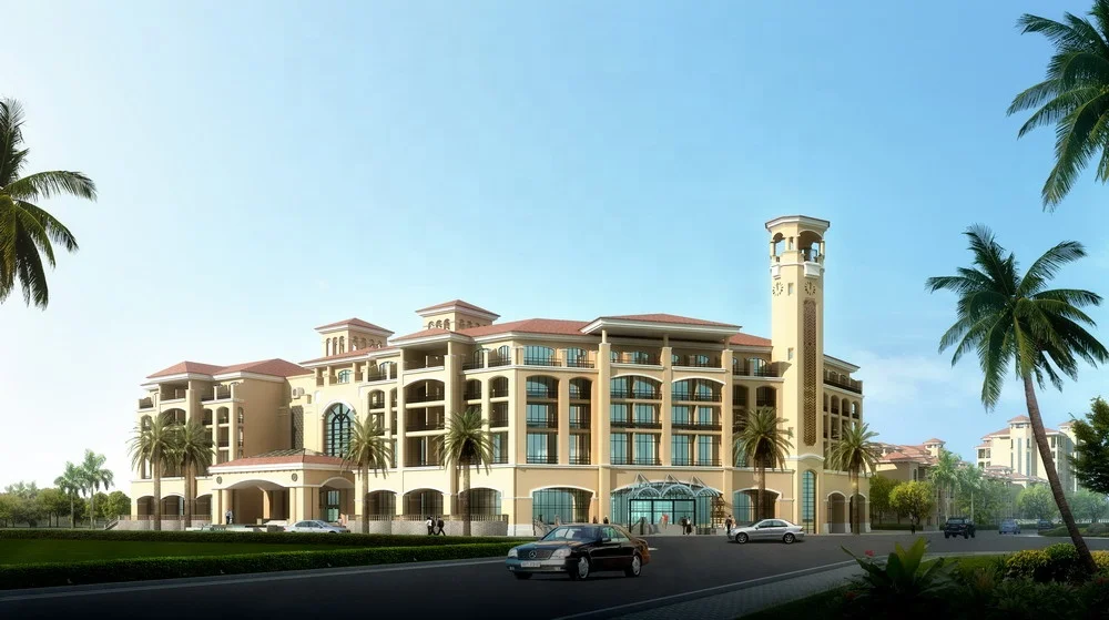 Luxurious Decoration 3D MAX Interior Rendering For European Style Villa