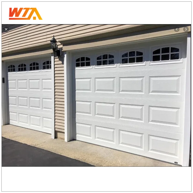 Insulated PU foam panel 40mm thickness Steel garage door