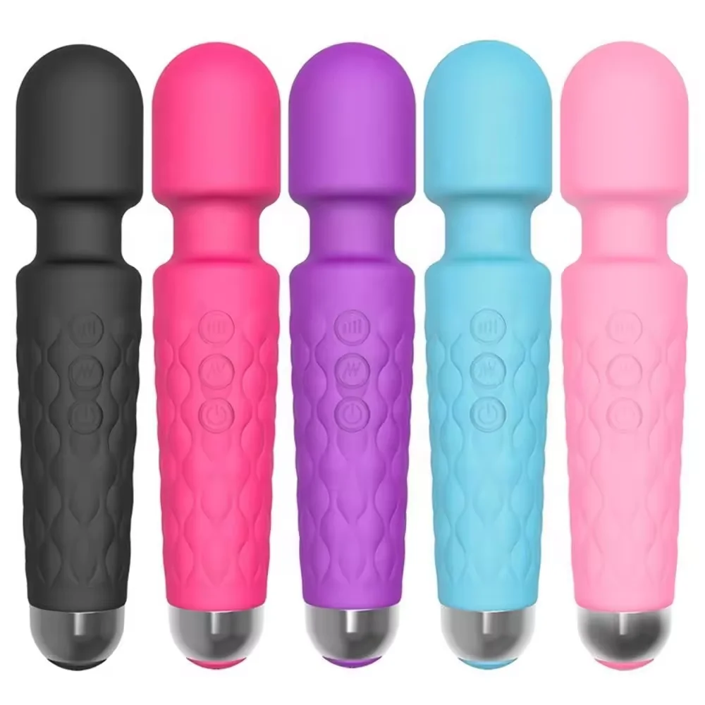 Spot Buy Fashion Rechargeable Cordless Kawaii Cute Portable Mini Av Vibrator Wand