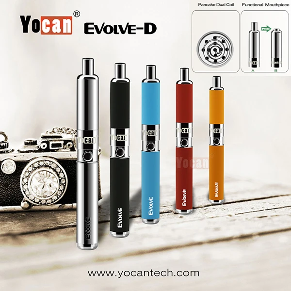 High quality Original Yocan Evolve D Starter Kit 650mah Battery for Dry Herb from Seavapo