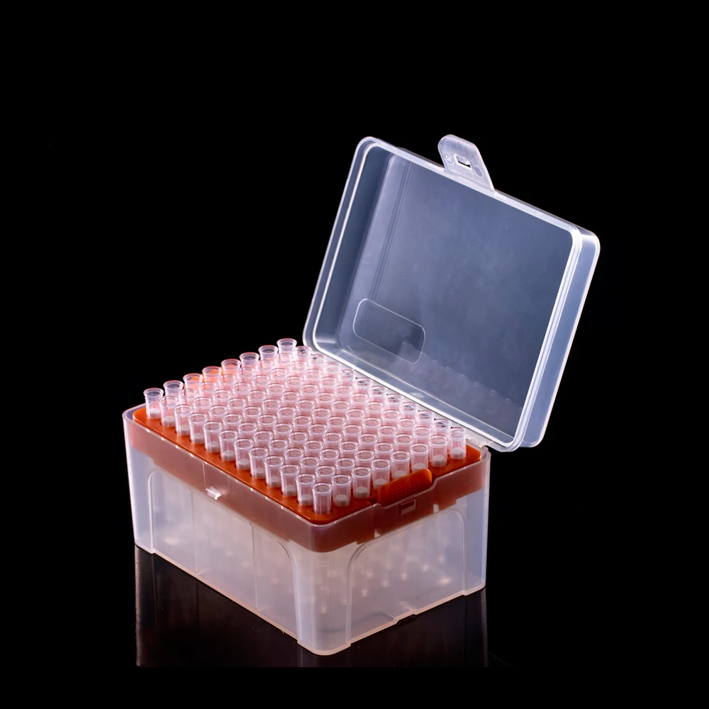 Rnase dnase, 96 наконечников, универсальные градиентные наконечники, стерильный фильтр, пипетка, коробка наконечников 10ul 200ul 1000ul