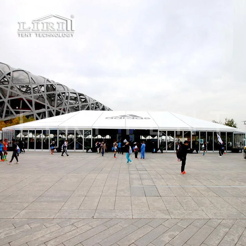 New Style Multi Side Circle Marquee Events Personalized Tent for Running Marathon