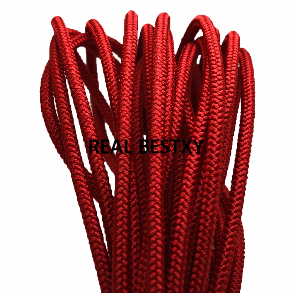 Approx 5.2mm/6mm Red Nylon Rope Strands for Jewelry Making Necklaces Bracelets Braided Nylon Cords High Quality Nylon Strip