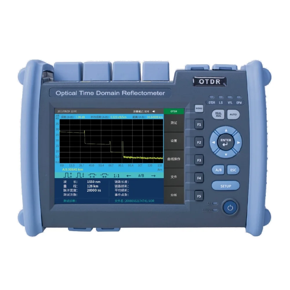NK6000 OTDR 5,6 дюймовым экраном для тестирования оптико-волоконного кабеля EXFO otdr 1310/1550/1625nm