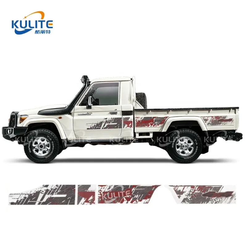 Pickup Sticker Land cruiser lc79 76 70 for 2022 Toyota Land cruiser