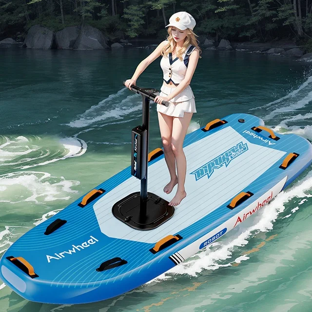 Airwheel T5 PVC efoil 8km/h surfing body board Electric Hydrofoil Surfboard with water proof battery electric jet body board