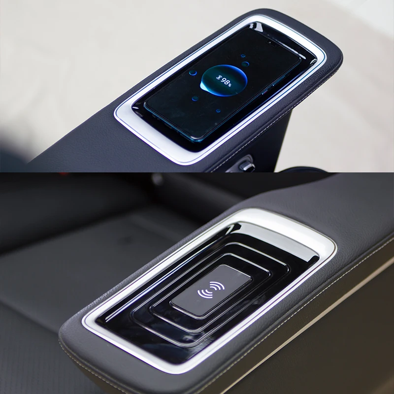 Новый интеллектуальный продукт V-класса W447 V250 V260 vto автомобильное сиденье Беспроводное зарядное устройство для мобильного телефона 6-8 мм