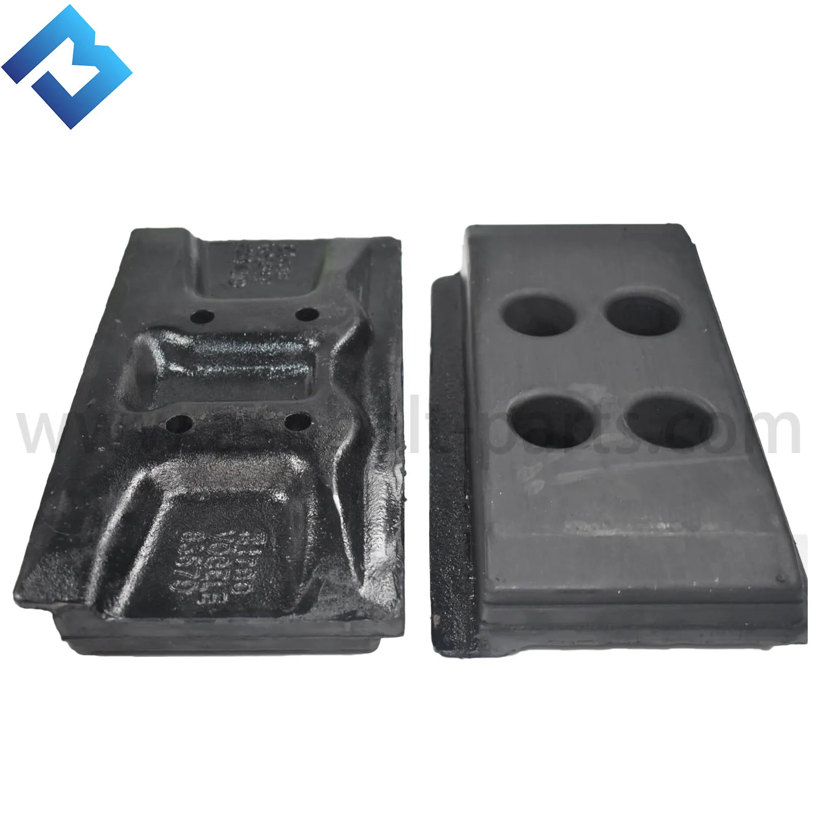 rubber track pad S1800/S1600/S2100/S1600 unit track pad 2046286 vogel 2360892 asphalt paver track pad