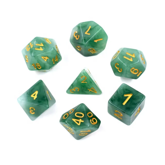 Бюджетный многоцветный по индивидуальному заказу 12-сторонние мрамор набор Игральный костей