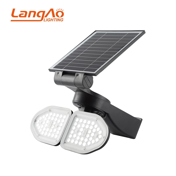 High Lumen 10w 20w Led Waterproof Wireless Motion Sensor Outdoor Lighting Garden Solar Wall Light