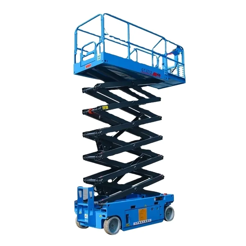 Hydraulic Battery Power Electric Scissor Lift Portable Self Propelled Man Lift Aerial Working Platform