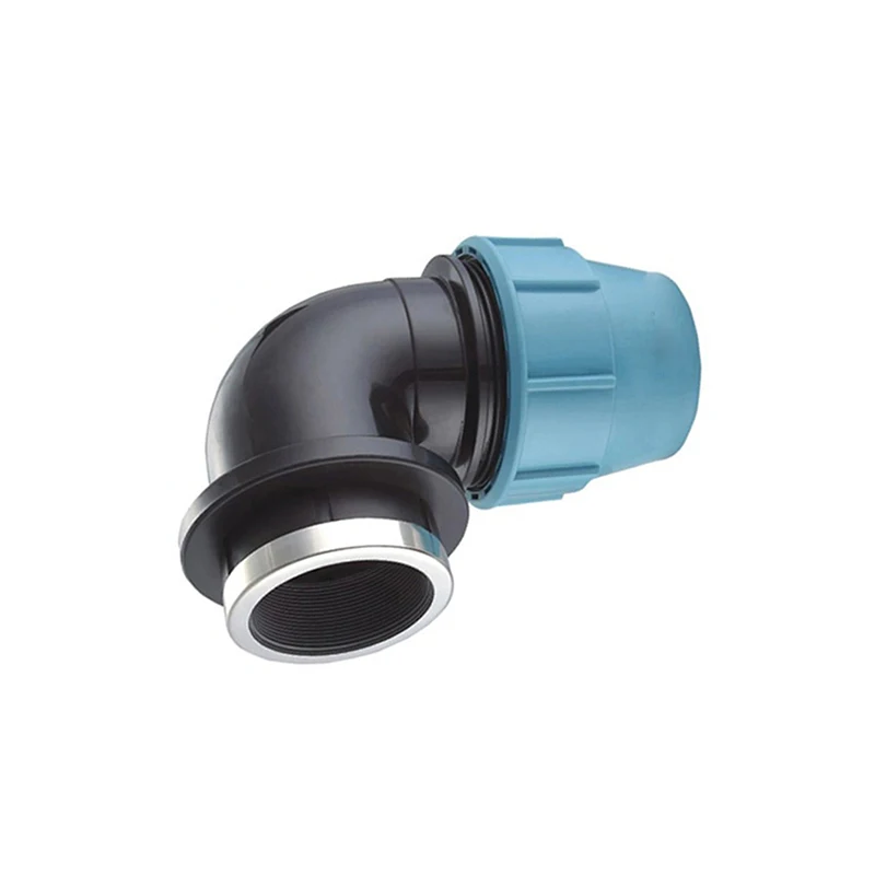 SWD Factory PN16 IRRIGATION HDPE PP Italian COMPRESSION fittings pipe plastic for quick Connector  fittings PP Compression Tee