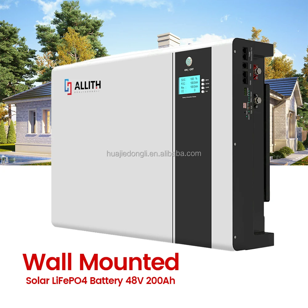ALLITH 51.2v 200ah Power Wall 10 kwh Lithium Battery Storage LiFePO4 Powerwall Off-Grid Solar Lithium Battery 48V