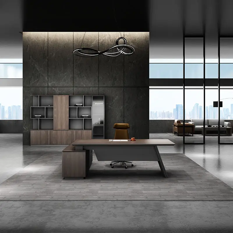 Meizhige wholesale factory cheap laminate office luxury executive ceo desk table