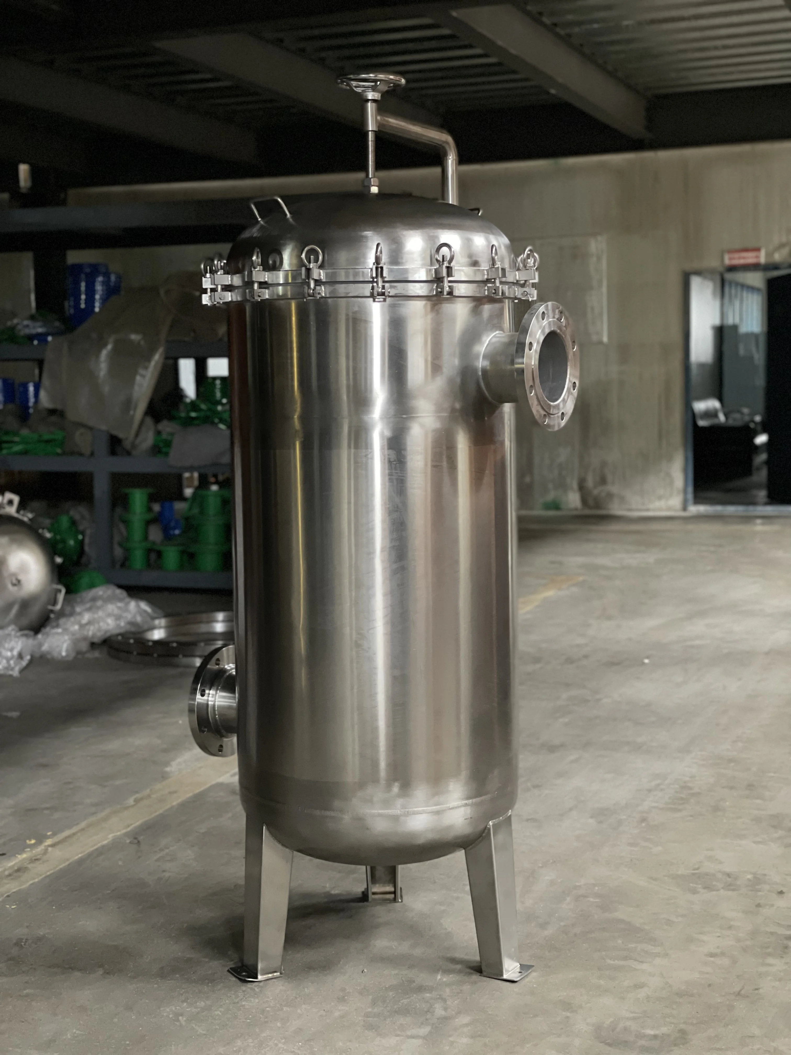 Industrial Stainless Steel 304 316L RO Water Filter Bag Membrane Filter Housing