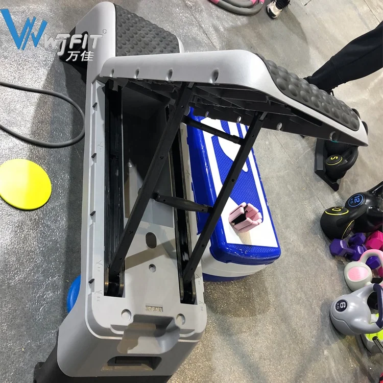 Non-Slip Adjustable Aerobic Step Bench Step Platform for Exercise Yoga Cardio Training